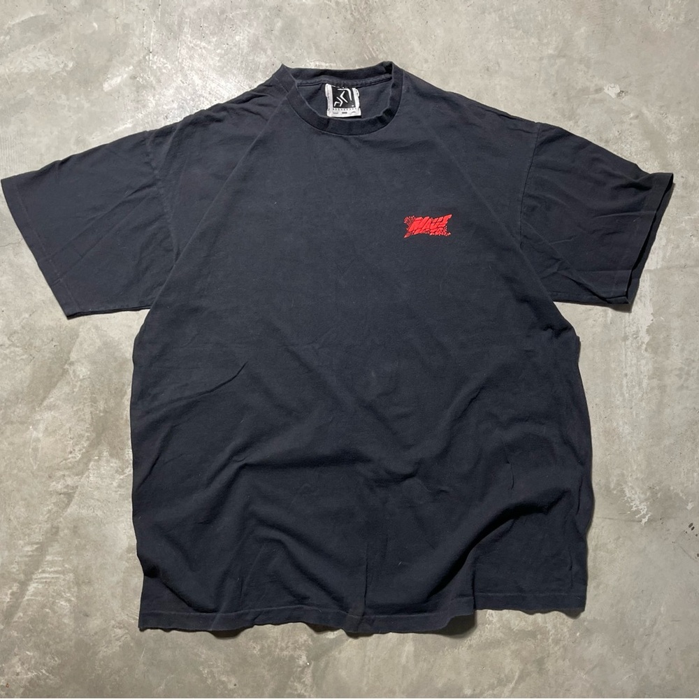 Maui T.G Black Washed T-Shirt - Large, Baggy Fit